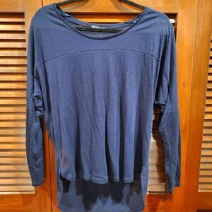 Cotton On 3/4 Sleeve high/low T | size L